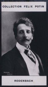 Georges Rodenbach (1855-1899) (zdjęcie czarno-białe) autorstwa European Photographer