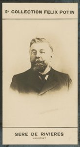Georges Sere De Rivieres, sędzia pokoju autorstwa European Photographer