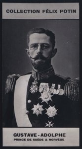 Gustave, książę królewski De Suede Et Norvege (1858) (zdjęcie czarno-białe) autorstwa European Photographer