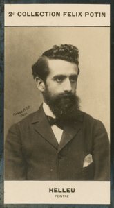 Helleu, Malarz (zdjęcie czarno-białe) autorstwa European Photographer