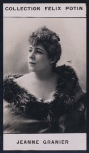 Jeanne Granier (1852) (zdjęcie czarno-białe) autorstwa European Photographer