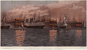 Le "Norddeutscher Lloyd" (zdjęcie czarno-białe) autorstwa European Photographer