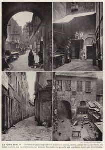 Stary Berlin (zdjęcie czarno-białe) autorstwa European Photographer