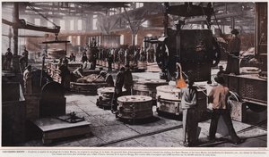 Les Usines Krupp (zdjęcie czarno-białe) autorstwa European Photographer