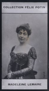 Madeleine Lemaire (1845) (zdjęcie czarno-białe) autorstwa European Photographer