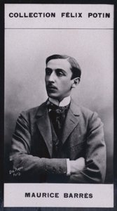 Maurice Barres (1862) (zdjęcie czarno-białe) autorstwa European Photographer