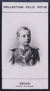 Oscar, książę pruski (1888) (zdjęcie czarno-białe) autorstwa European Photographer