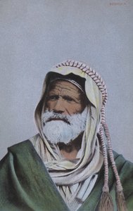 Portret Beduina, Afryka Północna (zdjęcie kolorowe) autorstwa European Photographer