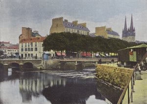 Quimper, zbieg Steyr i LOdet autorstwa European Photographer