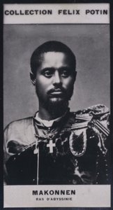Race Makonnen (1844) (zdjęcie czarno-białe) autorstwa European Photographer