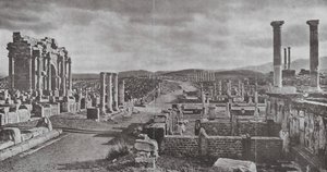 Timgad (zdjęcie czarno-białe) autorstwa European Photographer