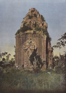 Wieża Kiam z Binh Tuan, prowincja Qui-Nhon autorstwa European Photographer