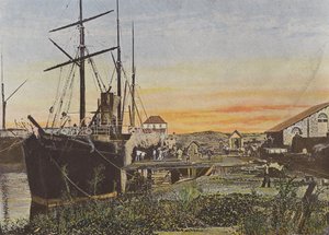 Widok na port Saint-Pierre autorstwa European Photographer