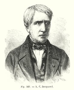 A C Bacquerel (grawerowanie) autorstwa European School
