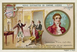 Alessandro Volta, włoski fizyk autorstwa European School
