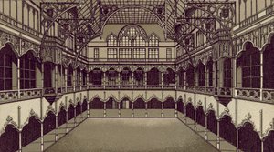 Anvers / Antwerpia: Bourse (litografia) autorstwa European School