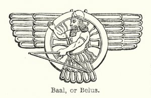 Baal lub Belus (rycina) autorstwa European School