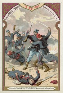 Bitwa pod Gribovo, wojna grecko-turecka, 14 maja 1897