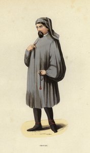 Chaucer (kolorowy grawer) autorstwa European School