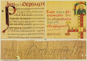 Cyceron w palimpseście (kolorowa litografia) autorstwa European School