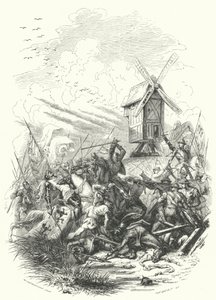 Śmierć Jana z Czech w bitwie pod Crecy, 1346 autorstwa European School