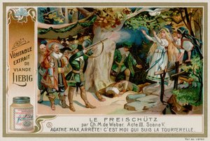 Freischutz: Max strzela do Agathe