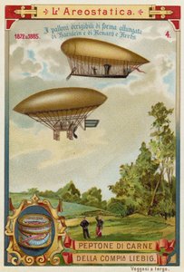 Sterowce Haenlein (1872) oraz Renard i Krebs (1885) autorstwa European School