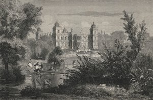 Ferrieres, do pani baronowej De Rothschild (grafika) autorstwa European School
