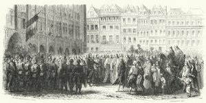 Generał Dumouriez i armia francuska w Brukseli autorstwa European School