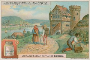 Niemiecka willa nad Renem w XVI wieku autorstwa European School