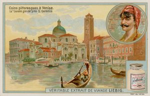 Canal Grande w pobliżu San Geremia autorstwa European School