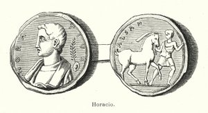 Horacy, rzymski poeta (lito) autorstwa European School