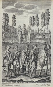 Ilustracja do tłumaczenia Eneidy Wergiliusza przez Johna Drydena (rycina) autorstwa European School