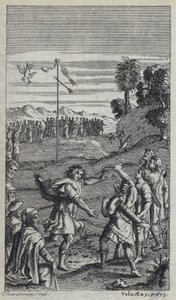 Ilustracja do tłumaczenia Eneidy Wergiliusza przez Johna Drydena (rycina) autorstwa European School