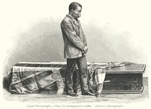 Jacob Wainwright, Yao, przy trumnie Livingstone