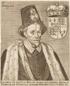 Jakub VI ze Szkocji i Jakub I z Anglii, wyd. 1603. autorstwa European School