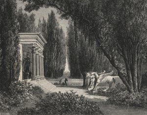 Jardin perse (rycina) autorstwa European School