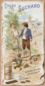 Johann Joachim Winckelmann, niemiecki archeolog i historyk, jako dziecko autorstwa European School