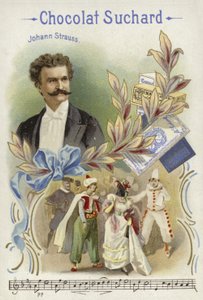 Johann Strauss II, austriacki kompozytor autorstwa European School