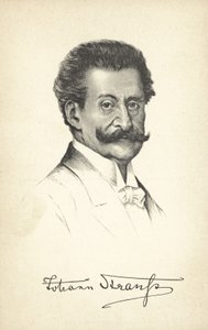 Johann Strauss Młodszy (litografia) autorstwa European School