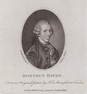 Joseph Haydn, austriacki kompozytor (grafika) autorstwa European School