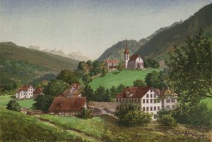 Jezioro Czterech Kantonów: Burglen (kolor lito) autorstwa European School