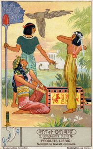 Lament Izydy (chromolitho) autorstwa European School