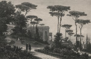 Le Monte-Pincio Rzym (rycina)