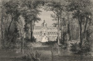 Les Tuileries Sous Henri IV (grafika) autorstwa European School