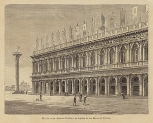 Libreria Vecchia na Piazza San Marco w Wenecji autorstwa European School