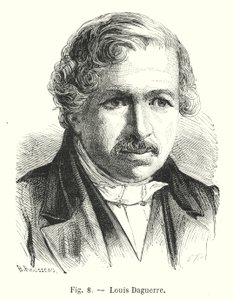 Louis Daguerre (grawerowanie) autorstwa European School