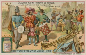 Instrumenty żołnierzy najemnych z XV wieku autorstwa European School