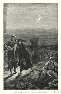 Noc, po katastrofie w Caracas (rycina) autorstwa European School