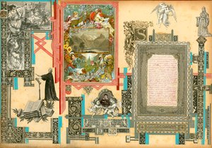 Strona z Sammelsurium, tom I (materiał drukowany) autorstwa European School